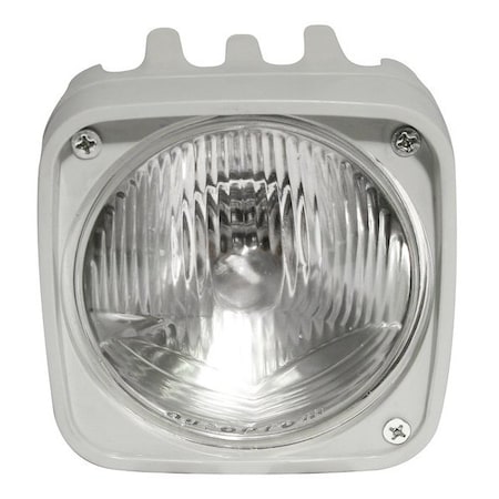 A & I Products Headlamp, LH DIP; White (12 Volt) 6" x8" x8" A-83924427